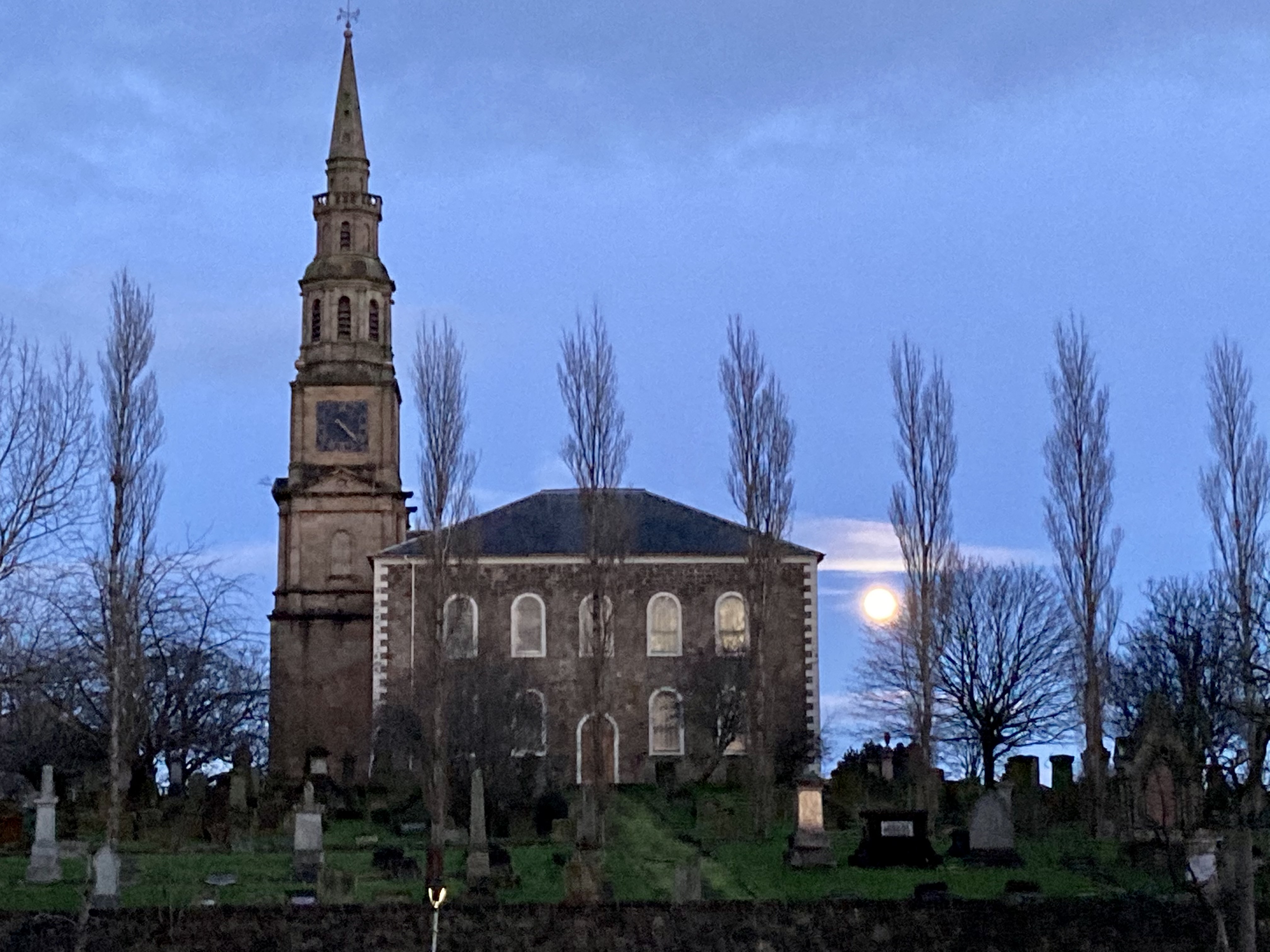 Irvine Old Parish Church and Graveyard.